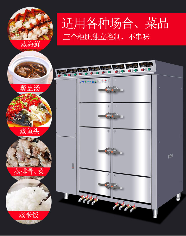 永利yl23411多门蒸柜 永利yl23411多门蒸柜