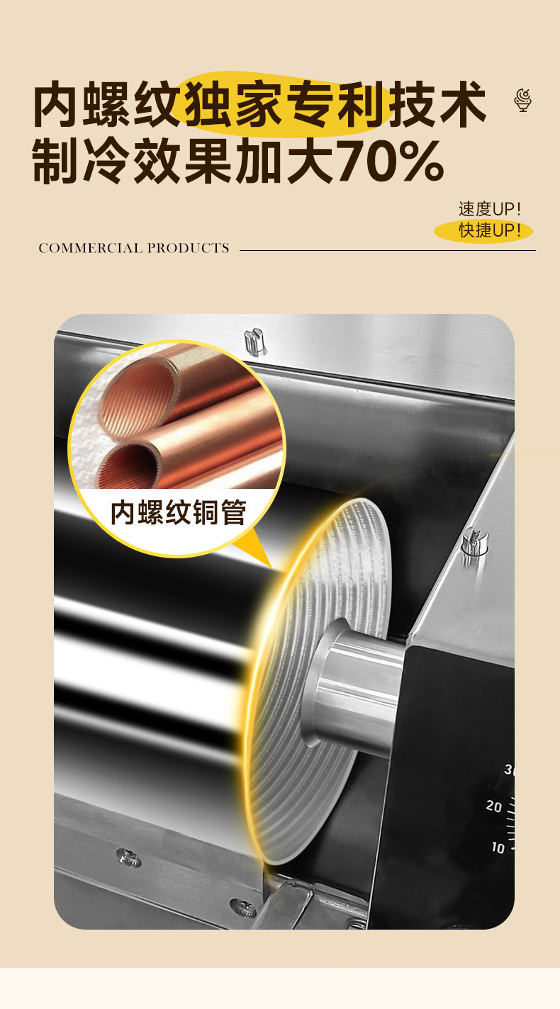 永利yl23411雪花冰机内螺纹铜管 永利yl23411雪花冰机内螺纹铜管